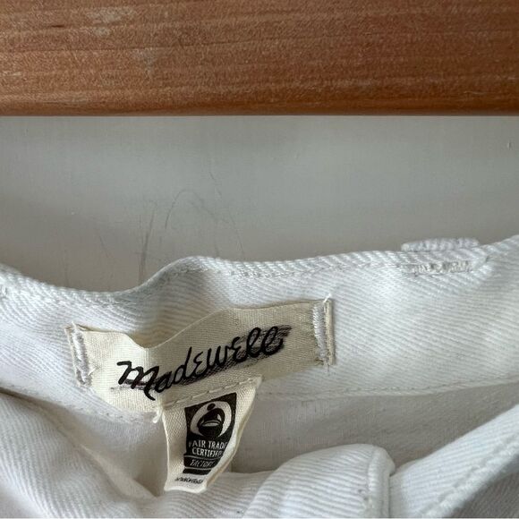 NWT Madewell The High Rise '90s Straight Jean: Two-Tone Workwear Edition - Picture 11 of 12